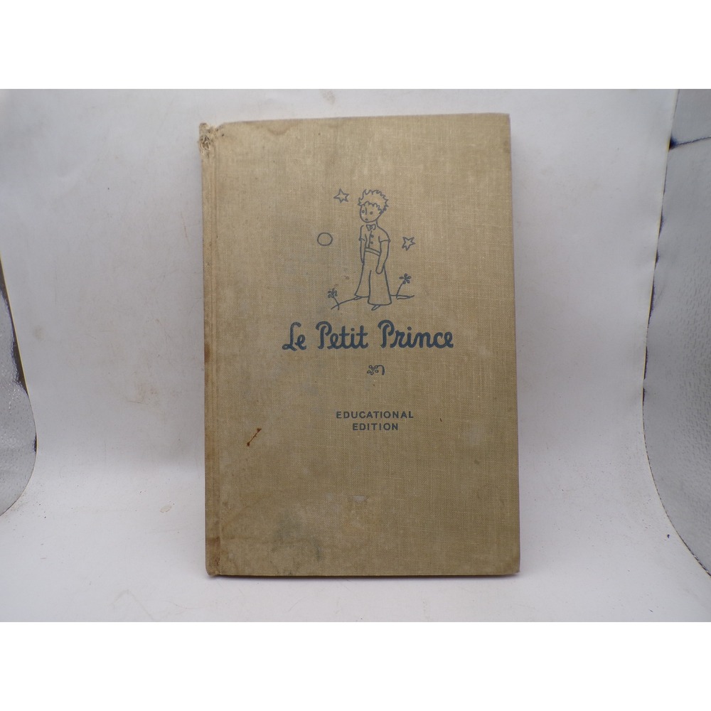 1946 Le Petit Prince Antoine de Saint-Exupery Educational Edition French Book
